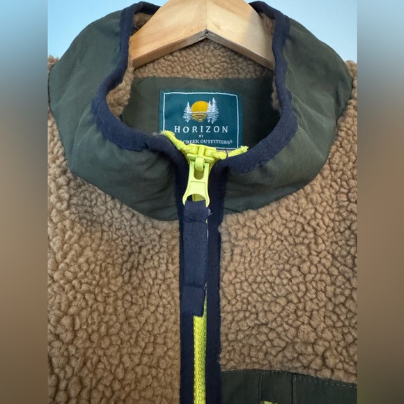 Horizon BASS CREEK OUTDOOR XXL Men's Coastal Sherpa Jacket with Chest Pocket - Picture 5 of 10